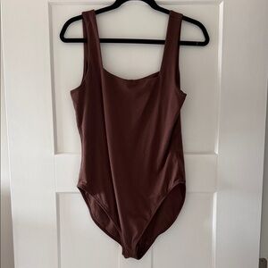 Old Navy Chocolate Brown Bodysuit